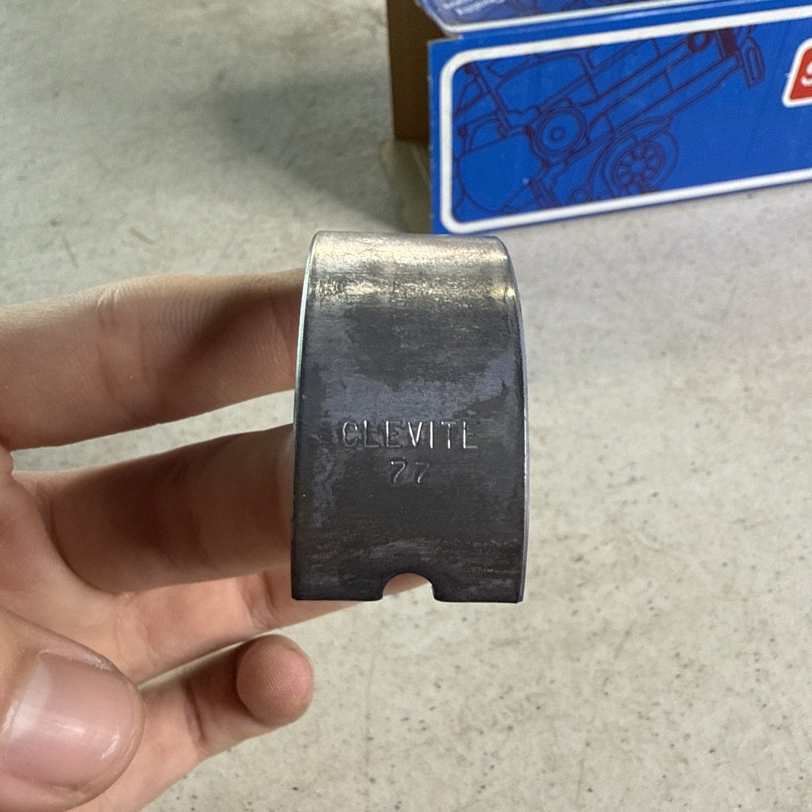 NOS 8 Pairs Sealed Power Corporation CB743P20 Engine Connecting Rod Bearings7