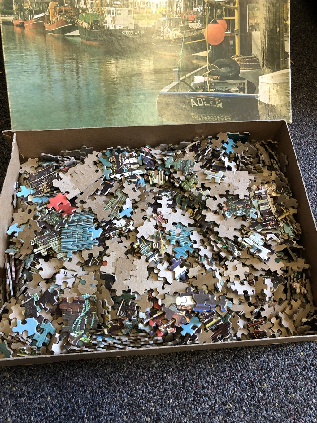 Vintage MB MAGNUM 2000 Series Puzzle Milton Bradley1
