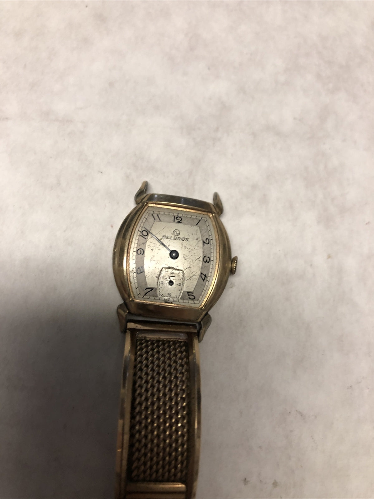 Vintage Helbros Watch For Parts Or Repair3