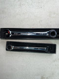 GEARWRENCH 9/16" & 7/16" SAE Ratcheting Combo Wrenches Chrome USA0