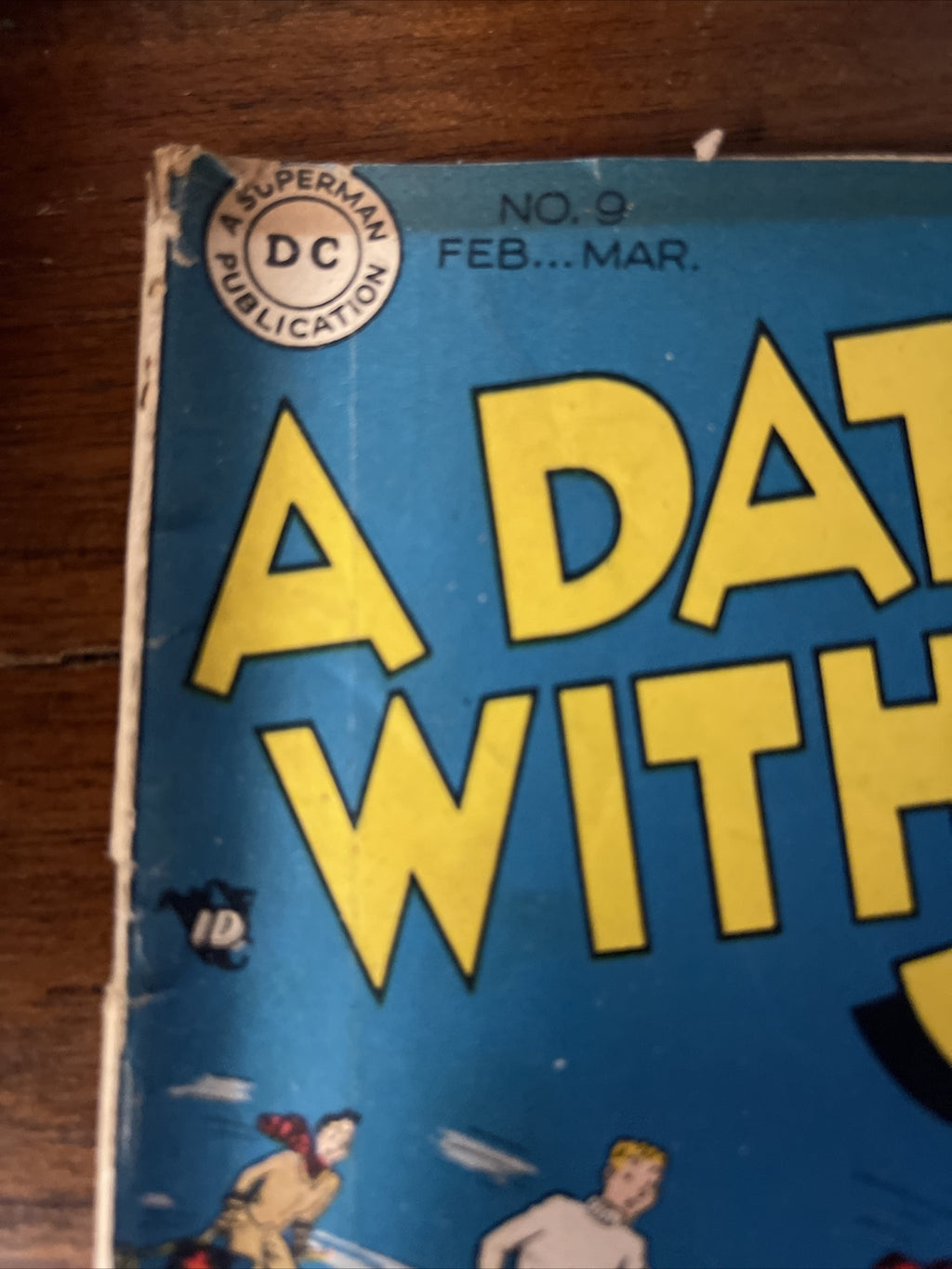 A DATE WITH JUDY #9 DC Comics 1940s Good Condition Golden Age1