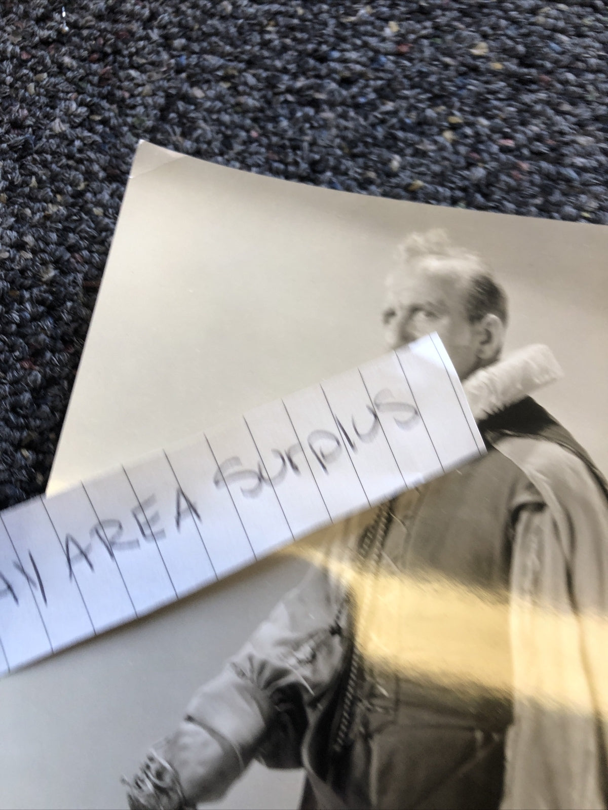 RARE Original Photo Of Jimmy Durante “Don Juan” Candid Shot 9”x6”2