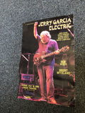 Rare Original Vintage GRATEFUL DEAD Jerry Garcia Electric Poster 20”x13”0