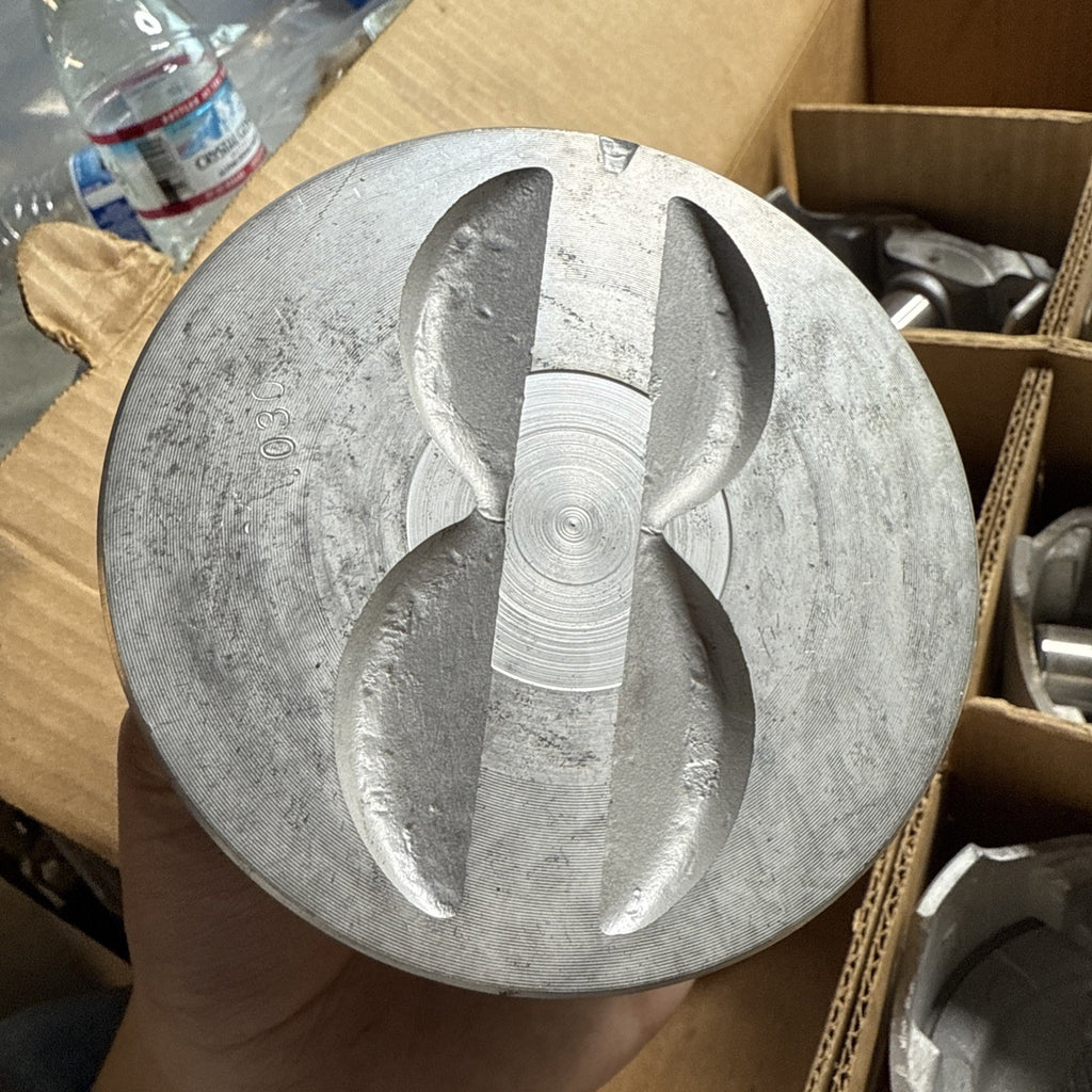 Forged Pistons Set of 6 – Matched Codes 08-03 10-02 07-02 12-01 – High Perf4