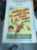 Money From Home Jerry Lewis Dean Martin  Original Movie Poster 1954 Russell KS0