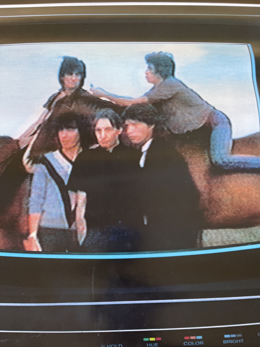 1981 THE ROLLING STONES Promo Poster MICK JAGGER KEITH RICHARDS Rare!10