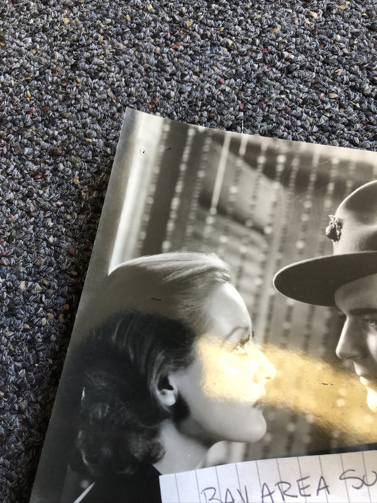 RARE Original Photo Of WILLIAM GARGAN Black/White Candid Shot 6.5”x7”3