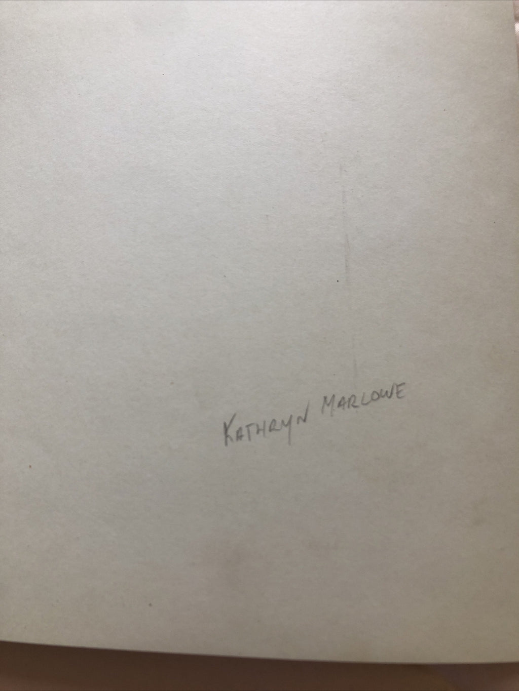 Rare Original Unpublished Photo Of Kathryn Marlowe Black/White 8.5”x6.5”8
