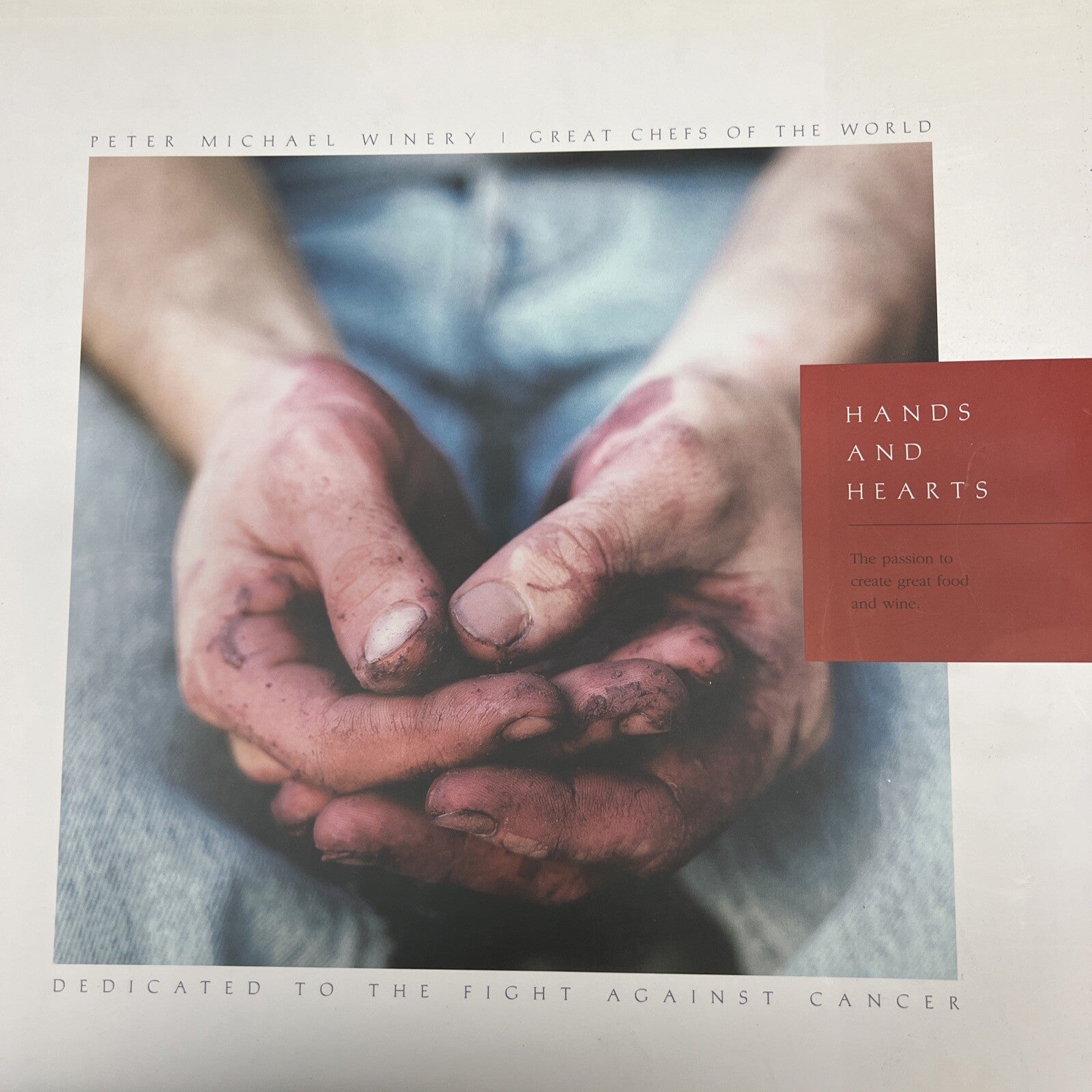 Hands and Hearts Cookbook presented by Peter Michael Winery-Coffee Table Book1