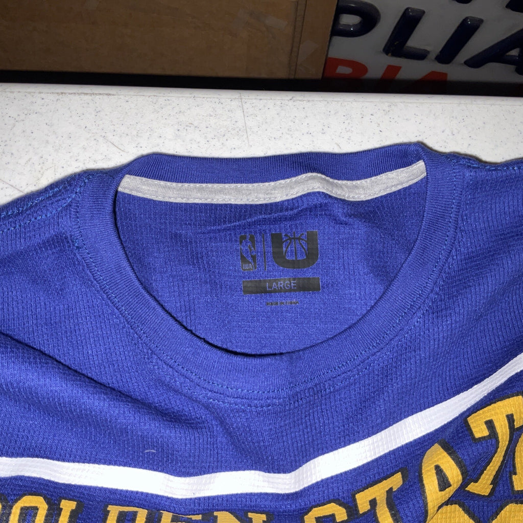 Golden State Warriors NEW NBA Basketball Long Sleeve Thermal Shirt Mens L2