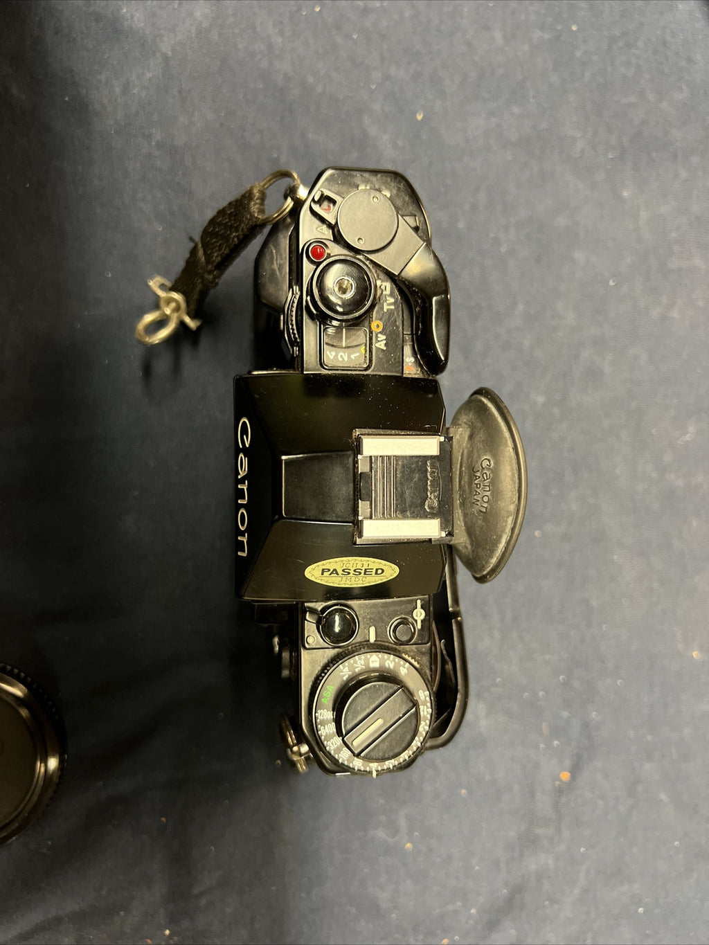 Vintage Canon A-1 A1 35mm SLR Film Camera Black MF Body From JAPAN10