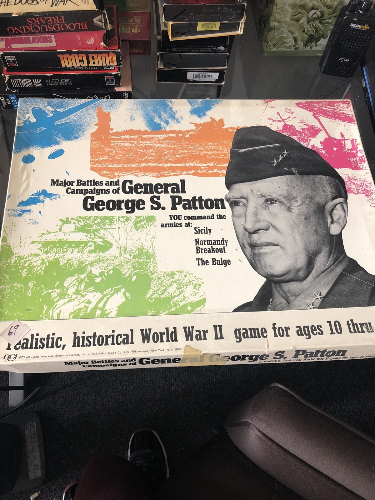 Major Battles And Campaigns Of General George S. Patton RGI 19730