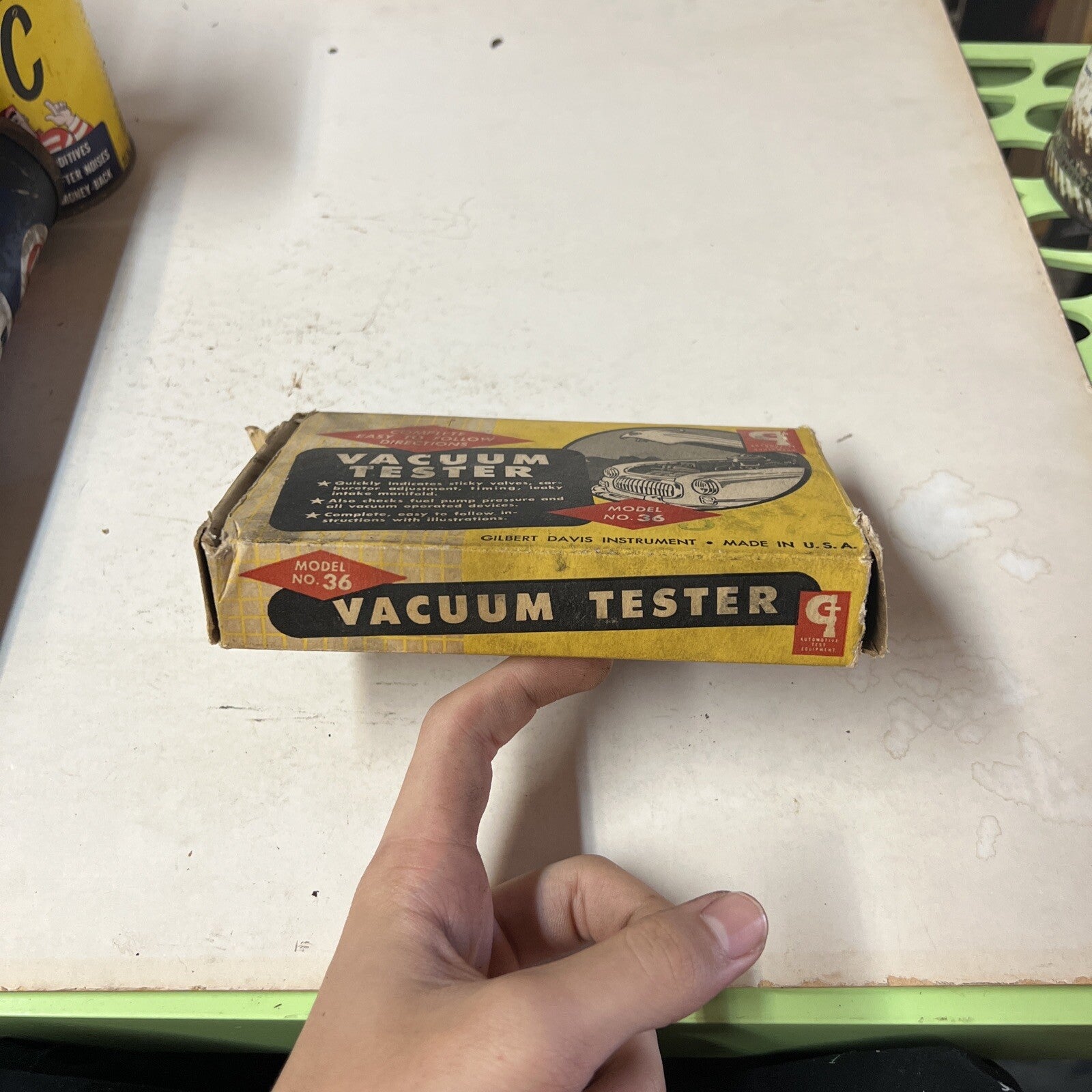 ULTRA RARE ~ VINTAGE Gilbert Davis Instrument 1930s / 40s 50s  Vacuum Tester6