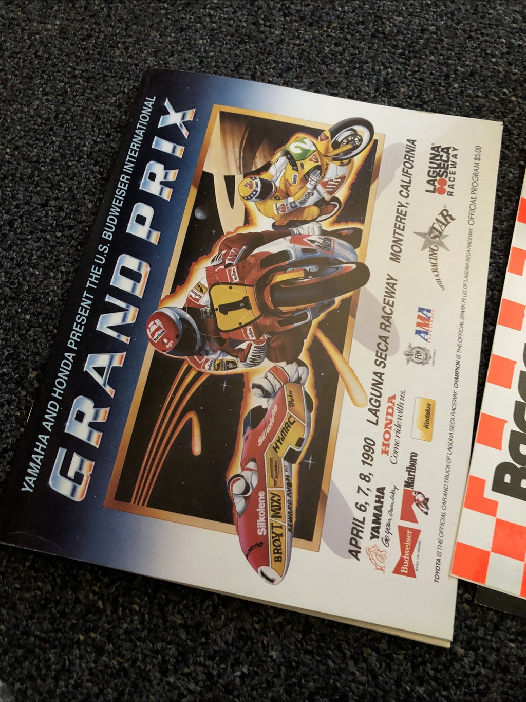 Vintage Yamaha & Honda International Grand Prix April 19901
