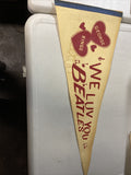 1964 We Love You George And Ringo Full Size Pennant0