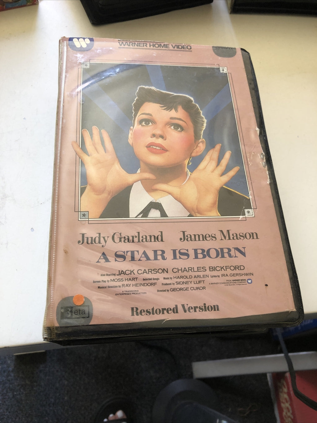 A STAR IS BORN 2 BETA TAPES NOT VHS VIDEO SET RESTORED VERSION JUDY GARLAND0