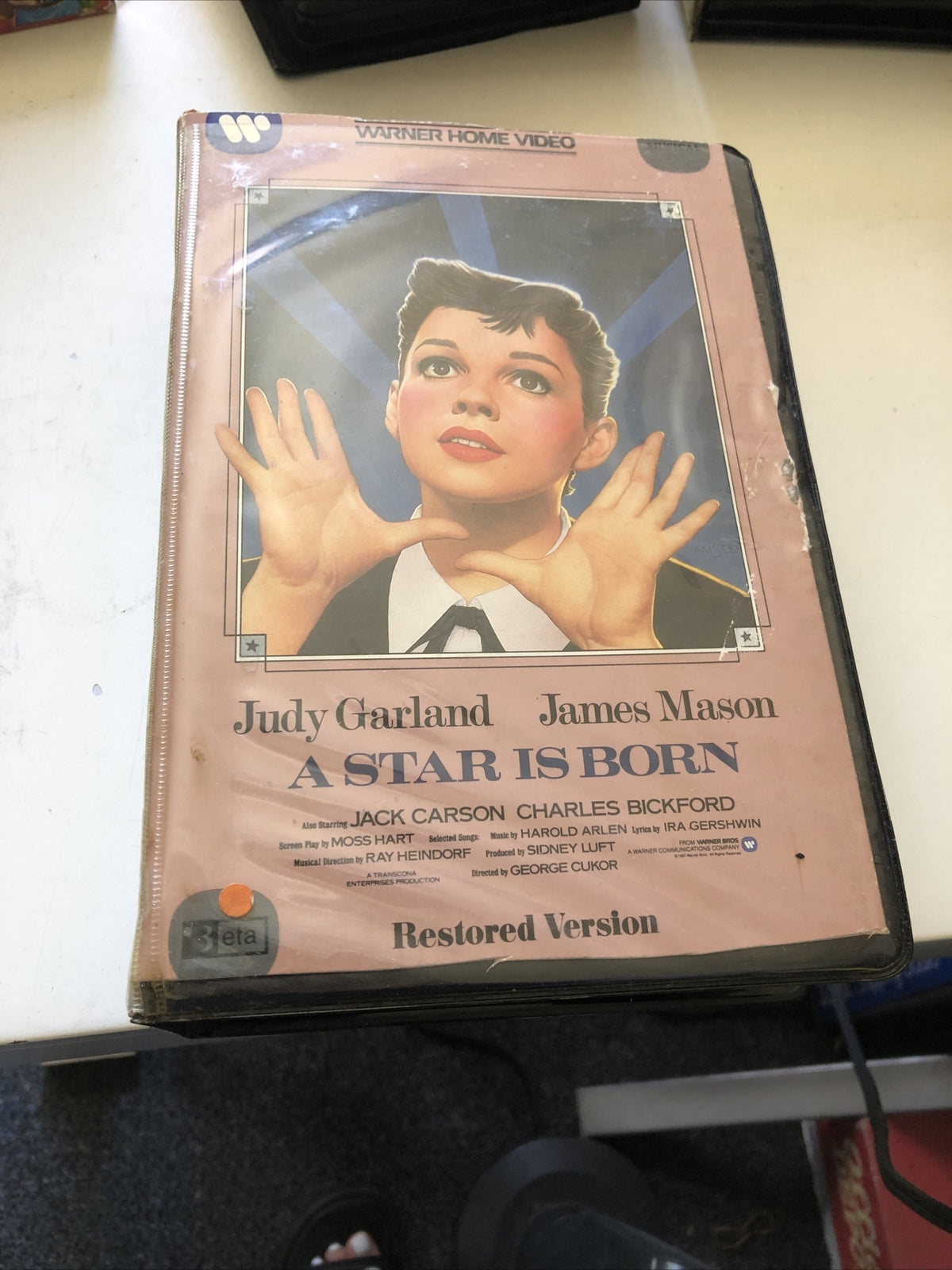 A STAR IS BORN 2 BETA TAPES NOT VHS VIDEO SET RESTORED VERSION JUDY GARLAND0