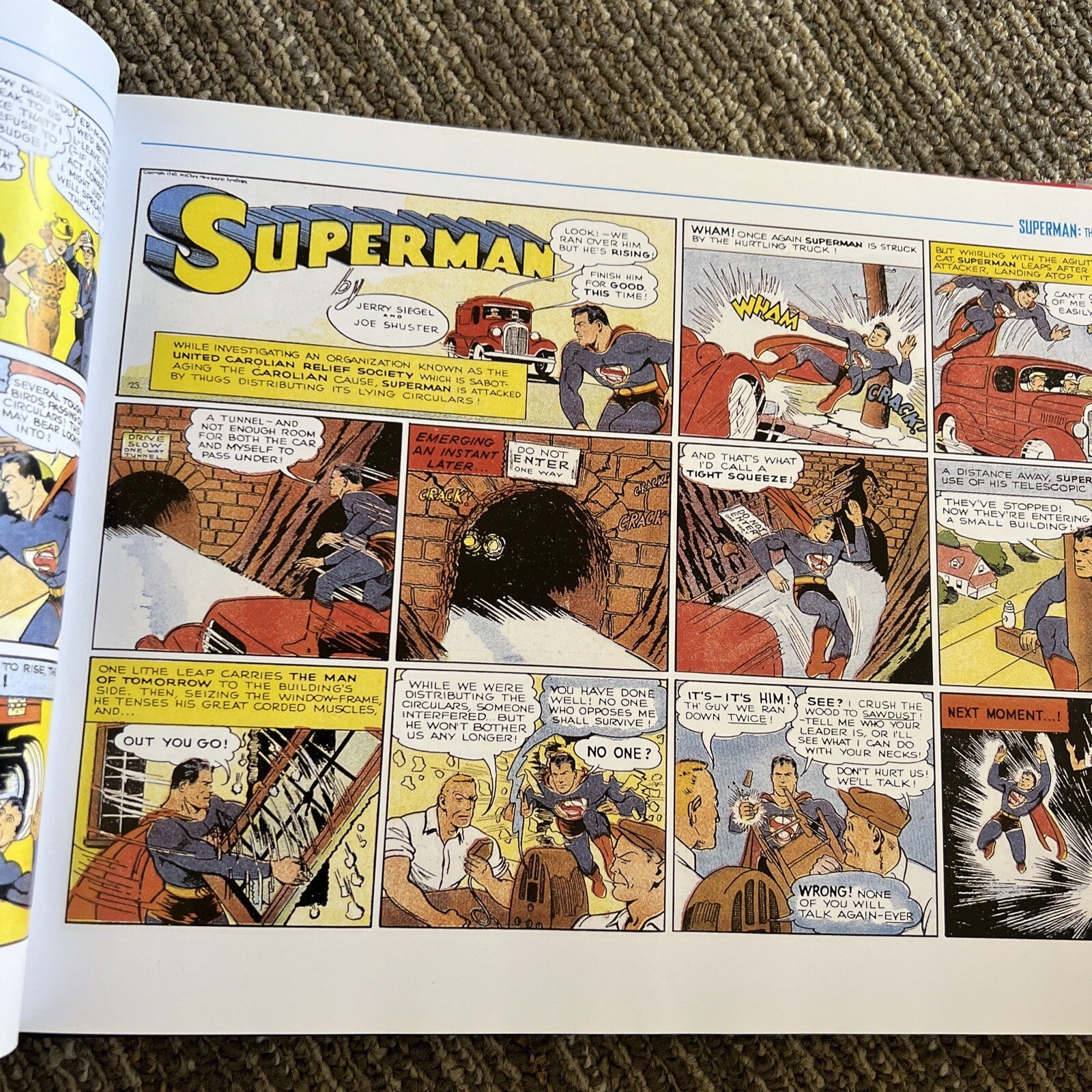 Superman Sunday Classics 1939-1943 strips 1-183 strling publishing, 1994 Book4