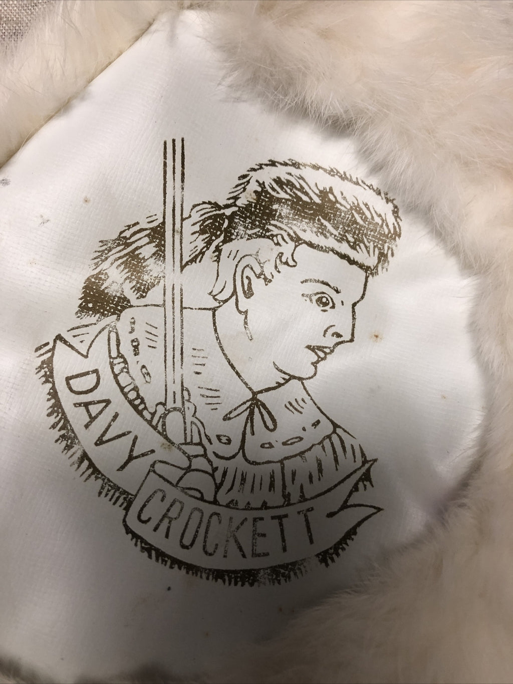 Vintage 1950’s Davy Crockett Fur Hat Daniel Boone1