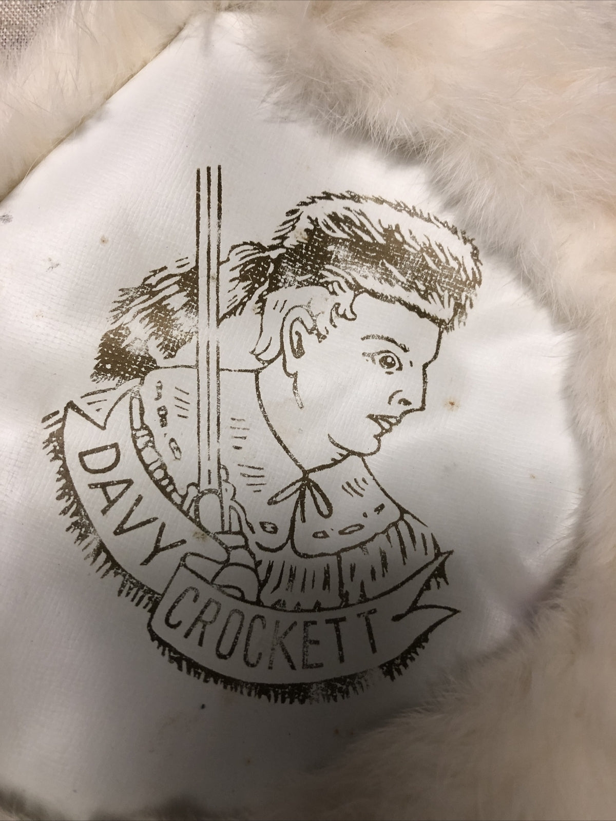 Vintage 1950’s Davy Crockett Fur Hat Daniel Boone1