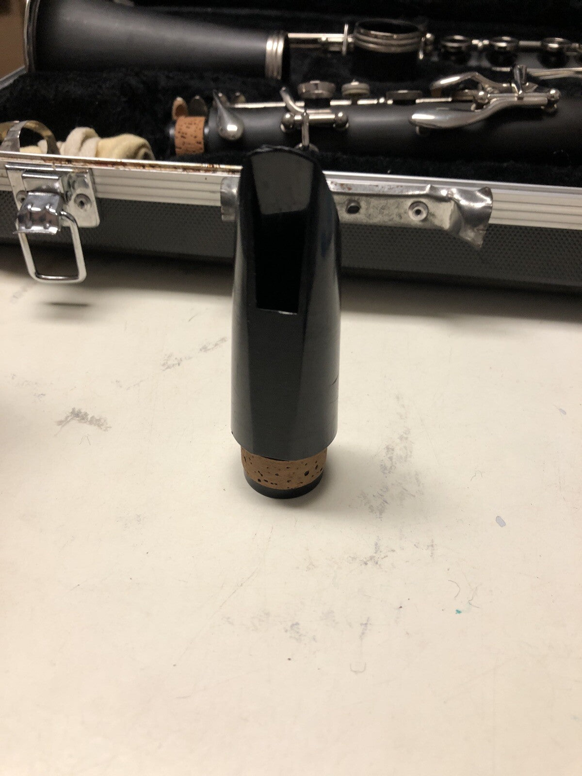 A6 Vintage Nice Selmer Bundy Resonite Plastic Clarinet W/ Case, 1970s5