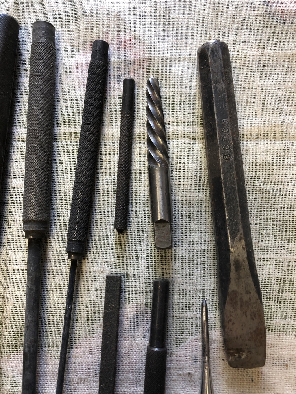 Vintage Mixed Lot Of 21 Tools Hargrave Threadit Etc. Drill Bits3
