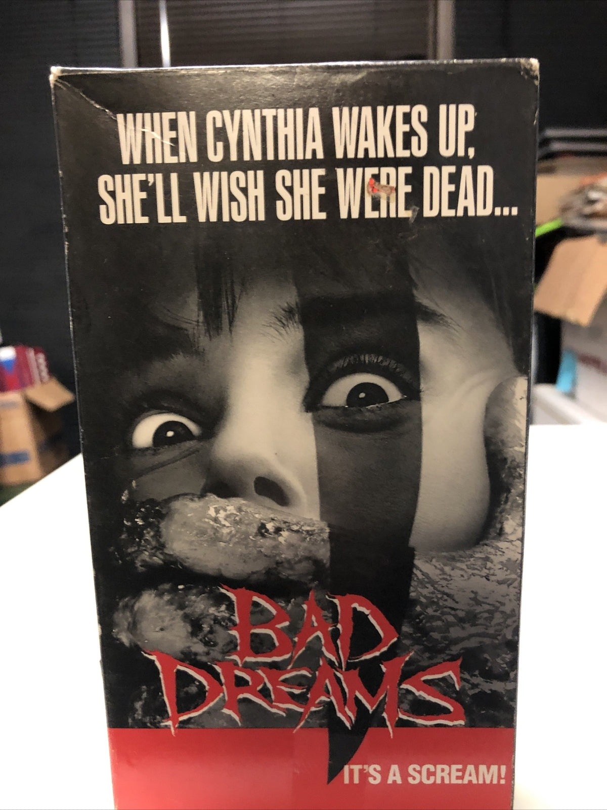 Bad Dreams VHS, 1988 Jennifer Rubin, Rare Horror Cult Classic Thriller B List0