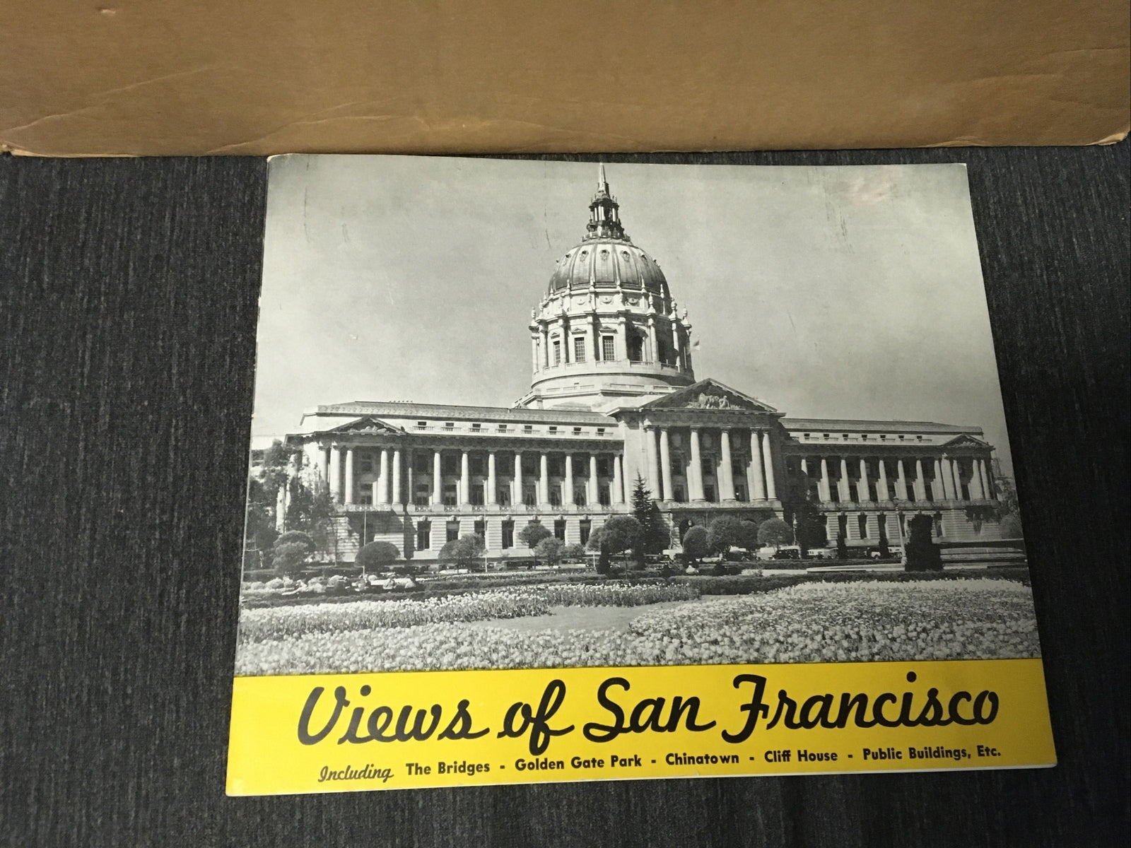 60s Souveir View Book Of San Francisco E. A. Burbank Great Looking0