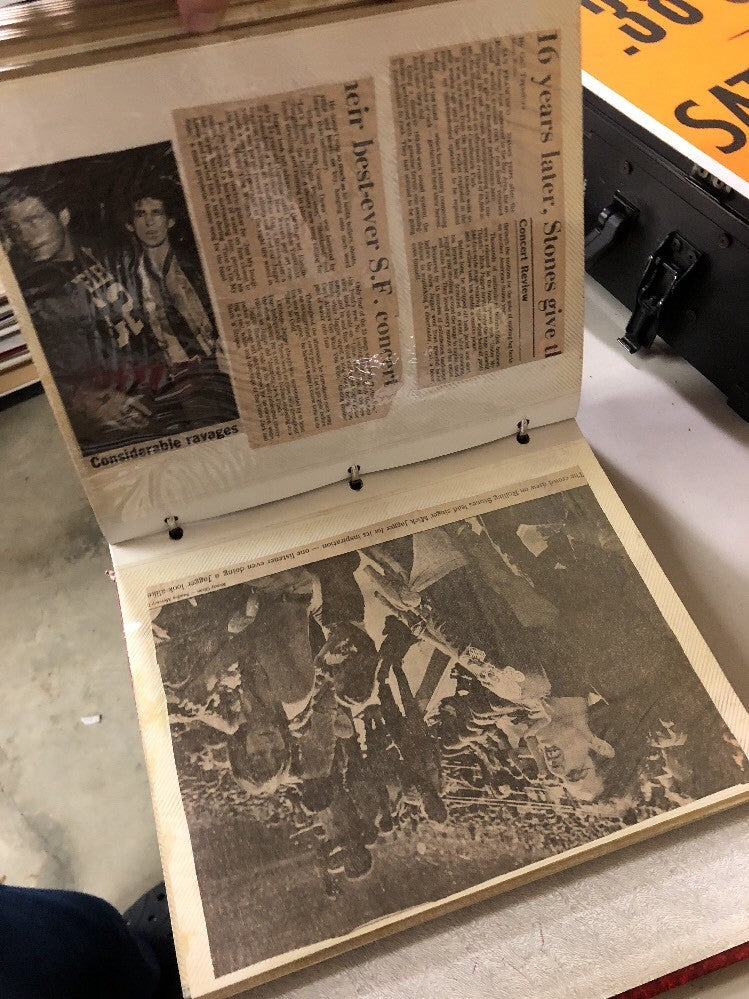 The Rolling Stones Scrapbook Album Cut-outs Photographs. Cool Little Album5