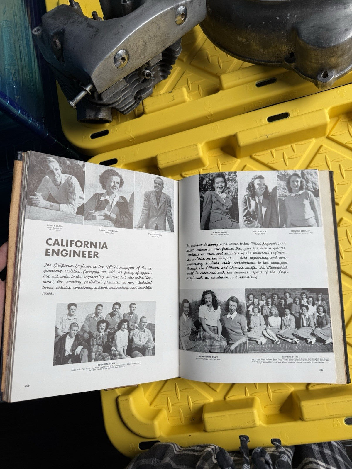 University Of Berkeley UC Berkeley 1946 Yearbook, Blue And Gold, Vintage, Vol 734