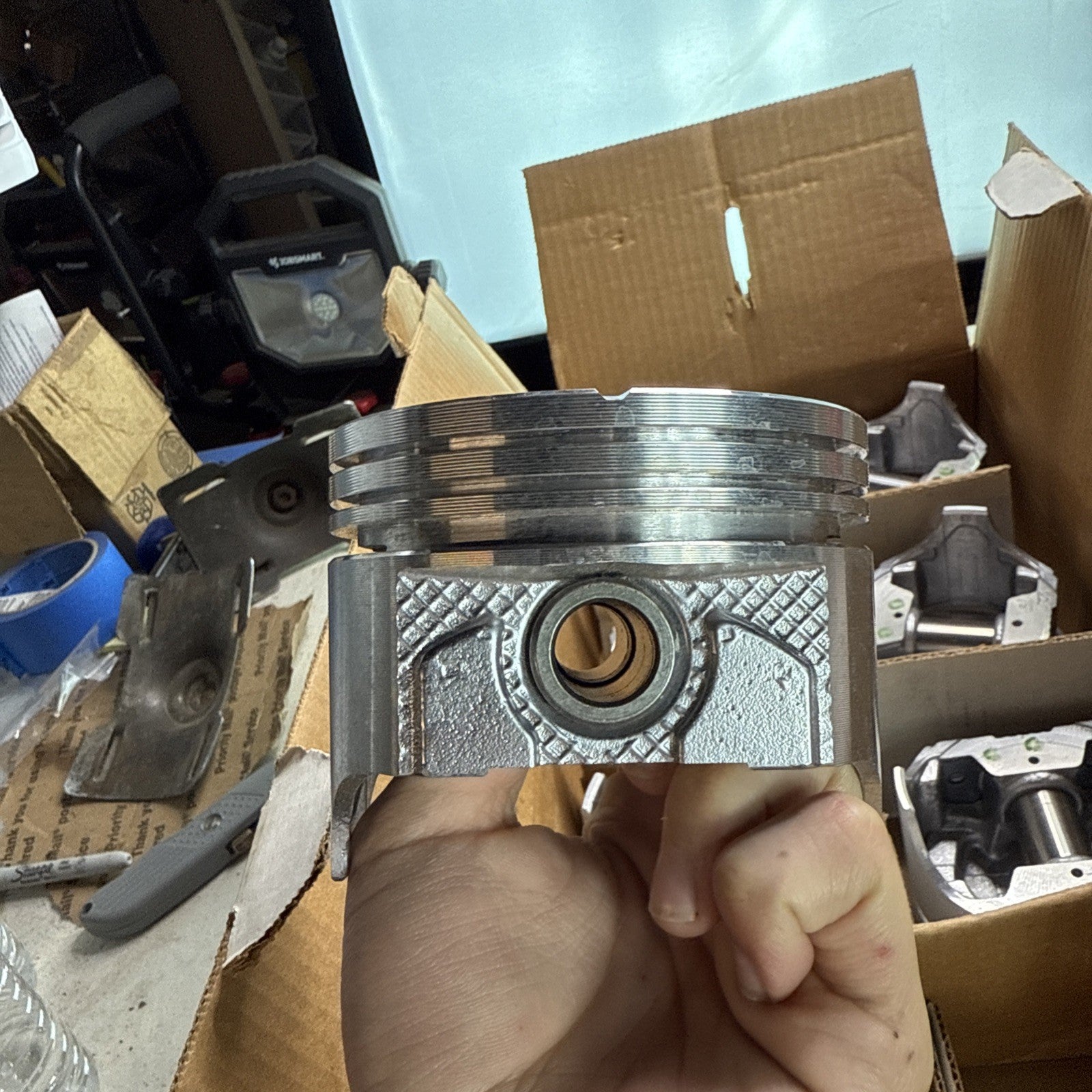 Badger Pistons P557-020 Diamond Turned 4.0200 Minimum Bore Size6