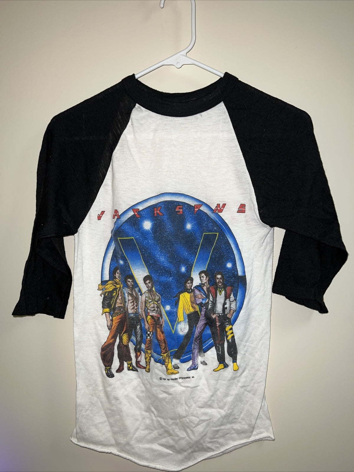 Jackson 5 1984 The Jacksons Entertainment Shirt Small 0