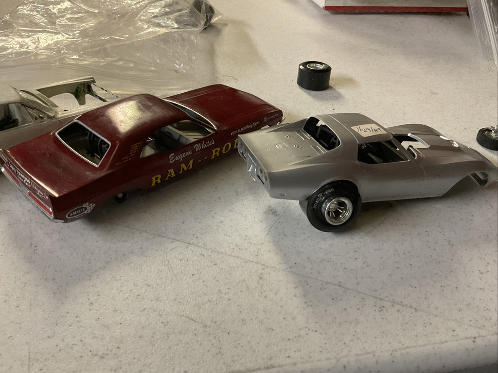 Vintage model car junkyard F/C restoration project Lot Ram Rod11