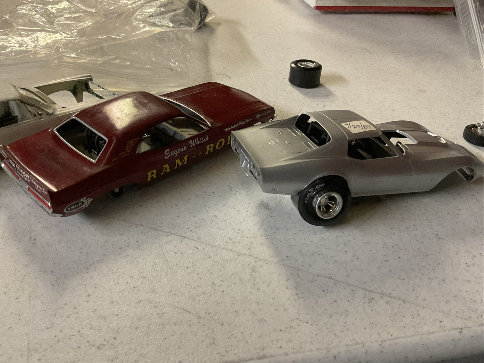 Vintage model car junkyard F/C restoration project Lot Ram Rod11