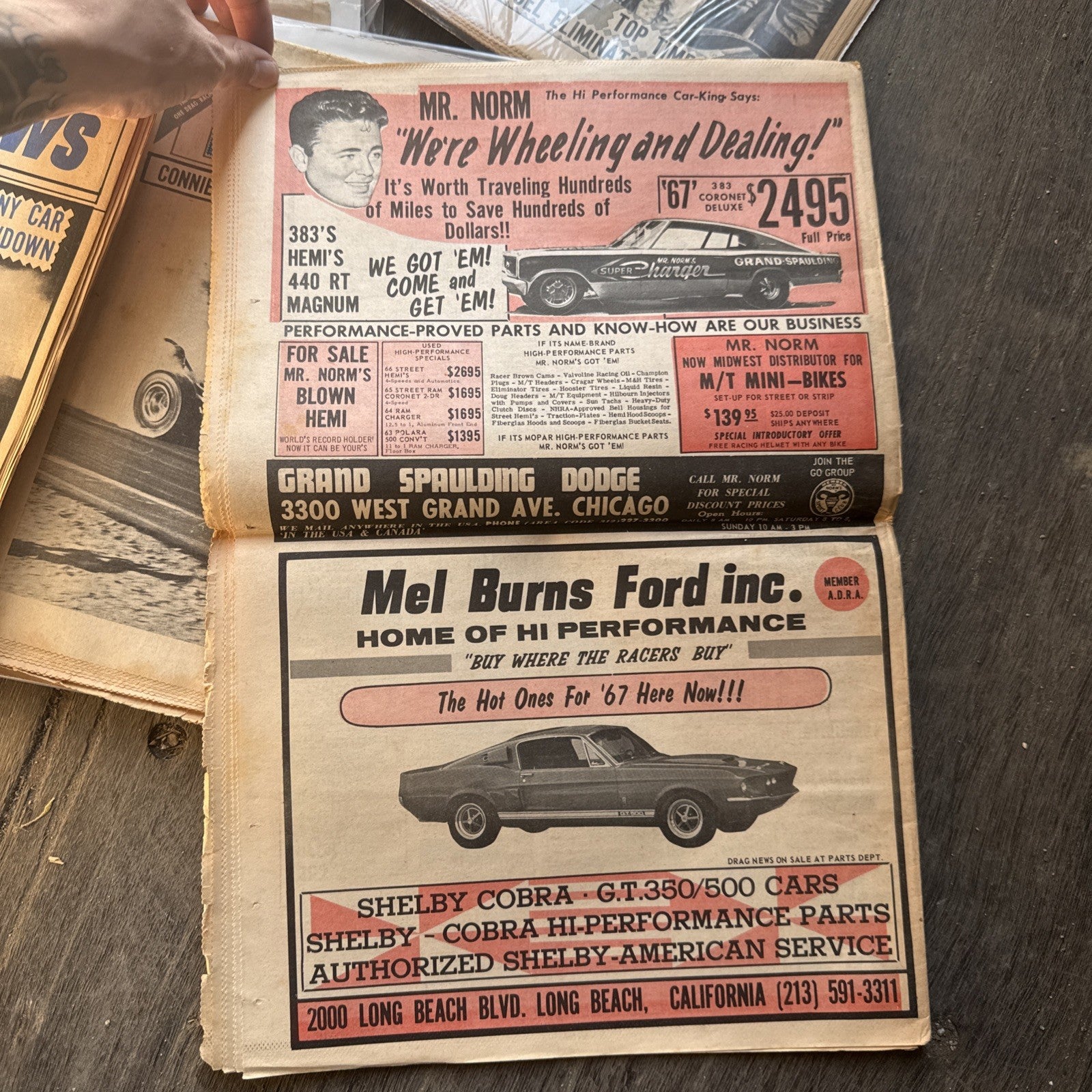 Vintage Drag News Magazine 1967 Volume 12 Drag Racing NHRA Don Garlits Lot4