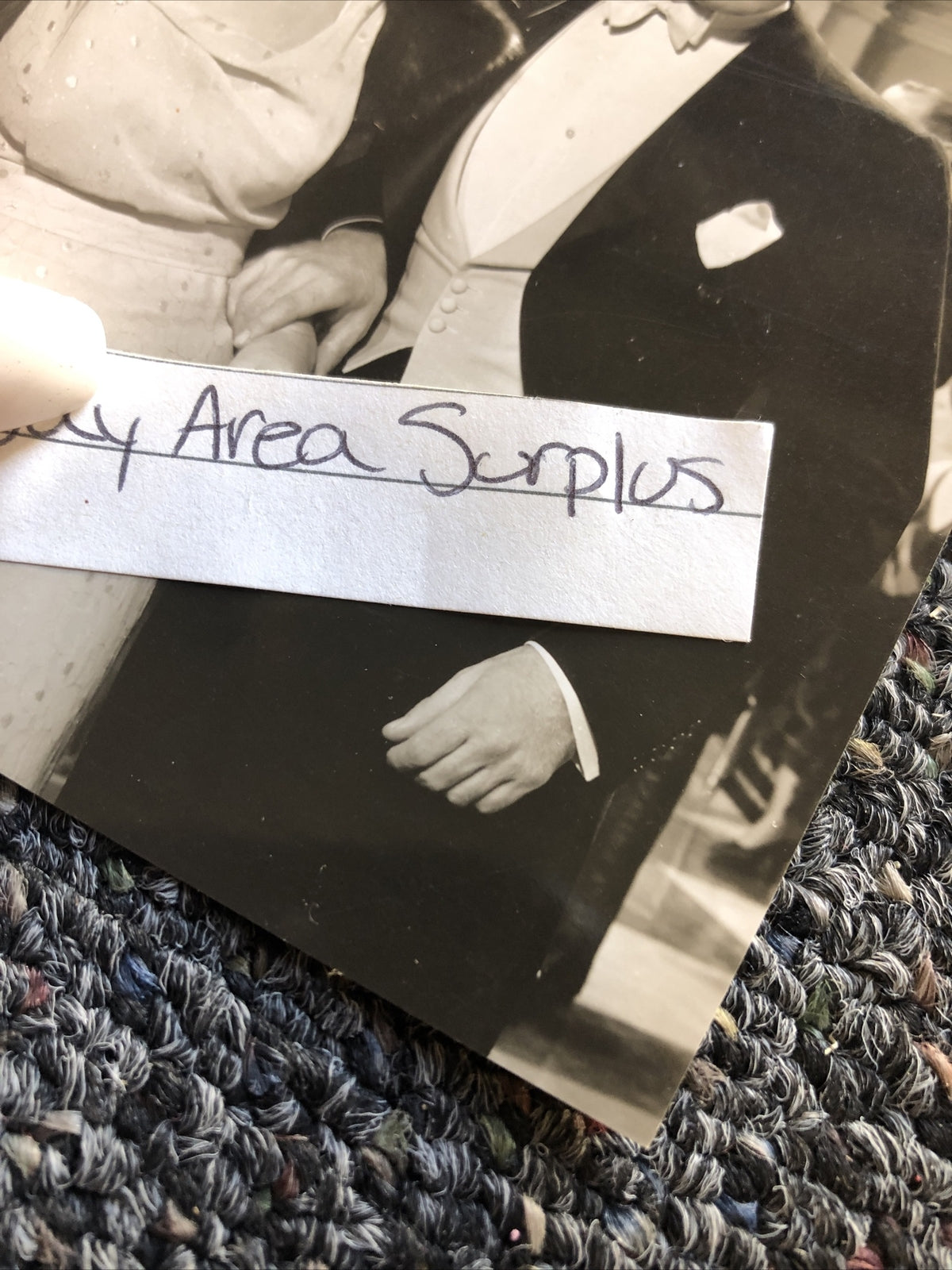 Rare Original Unpublished Photo Of RONALD COLMAN & ELISSA LANDI 5”x4”1