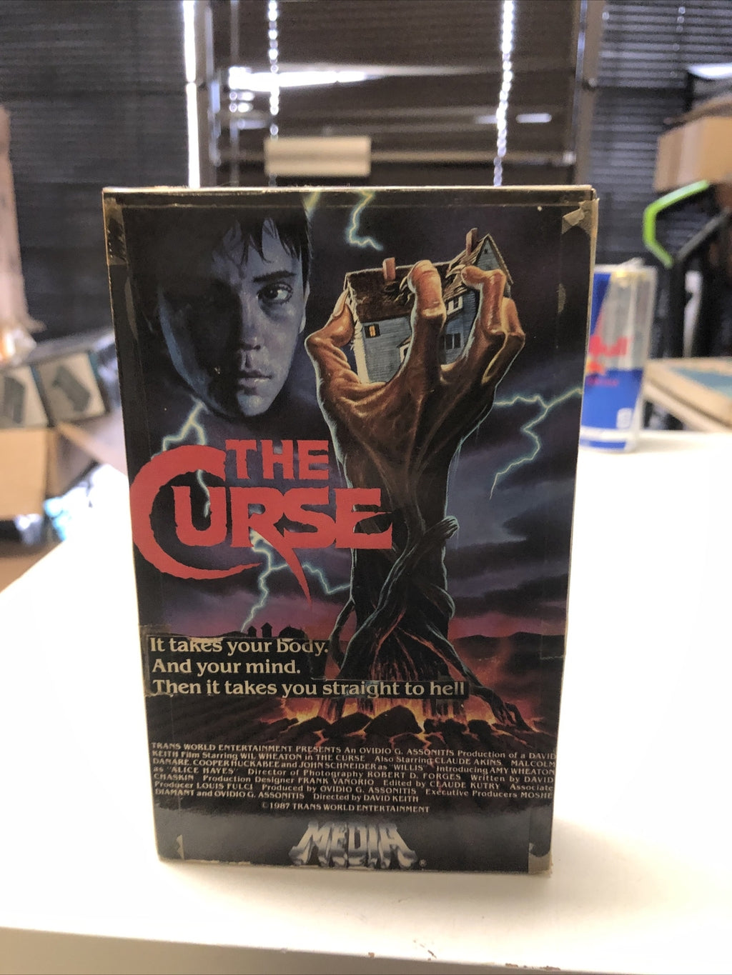 Cult Classic The Curse Beta Not VHS, 1990 Horror B List Film0