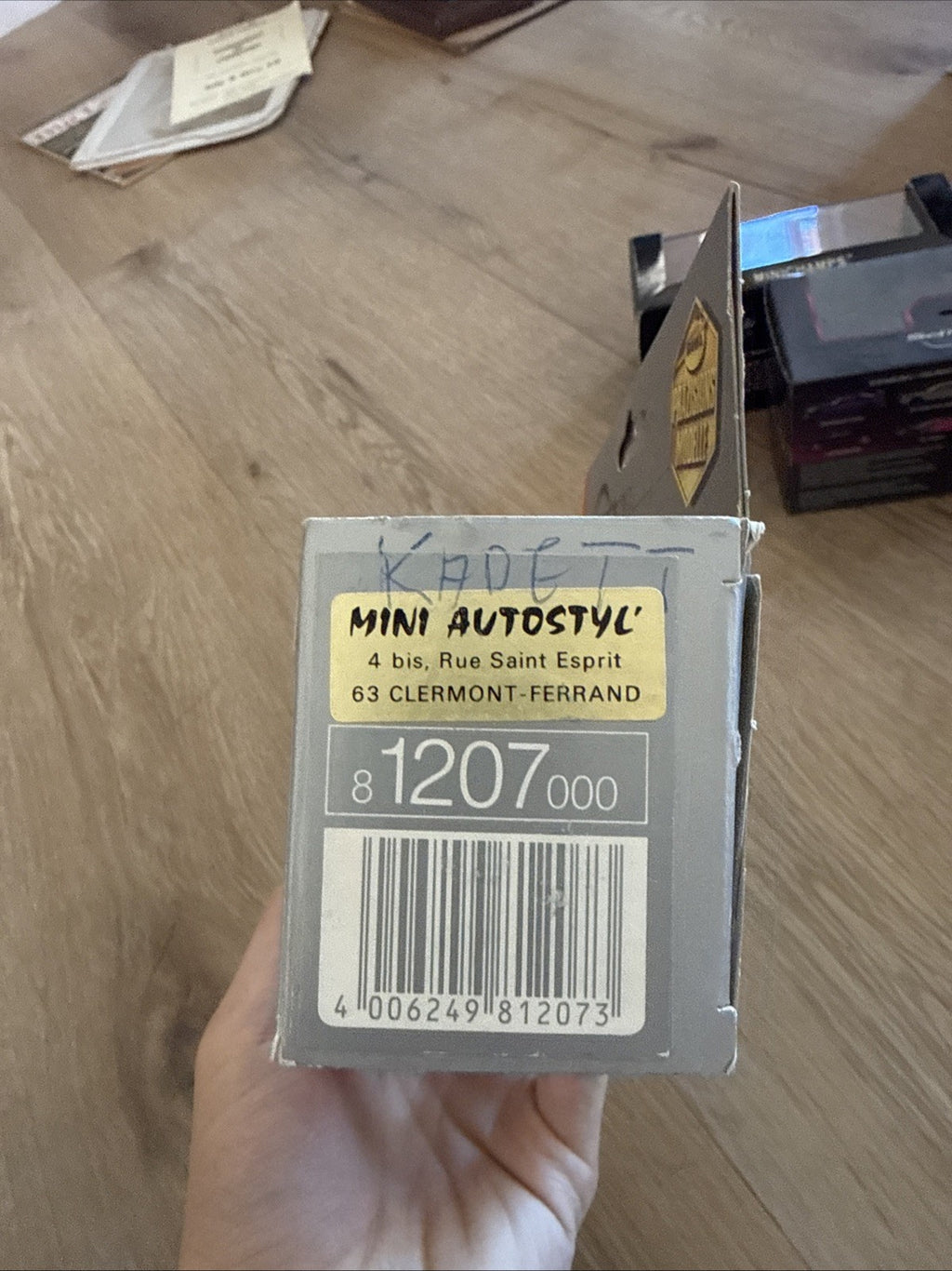 Gama Mini Opel Kadett E GLS Sedan 1:43 Diecast Model Car White New In Box3