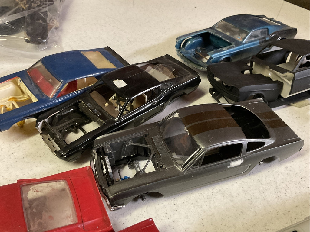 Vintage Car Model Junkyard  /restoration project Body Lot8