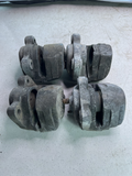 Vintage Racing EDCO  Brake Caliper Lot Set of 4 Rat Hot Rod SCTA Gasser Midget0
