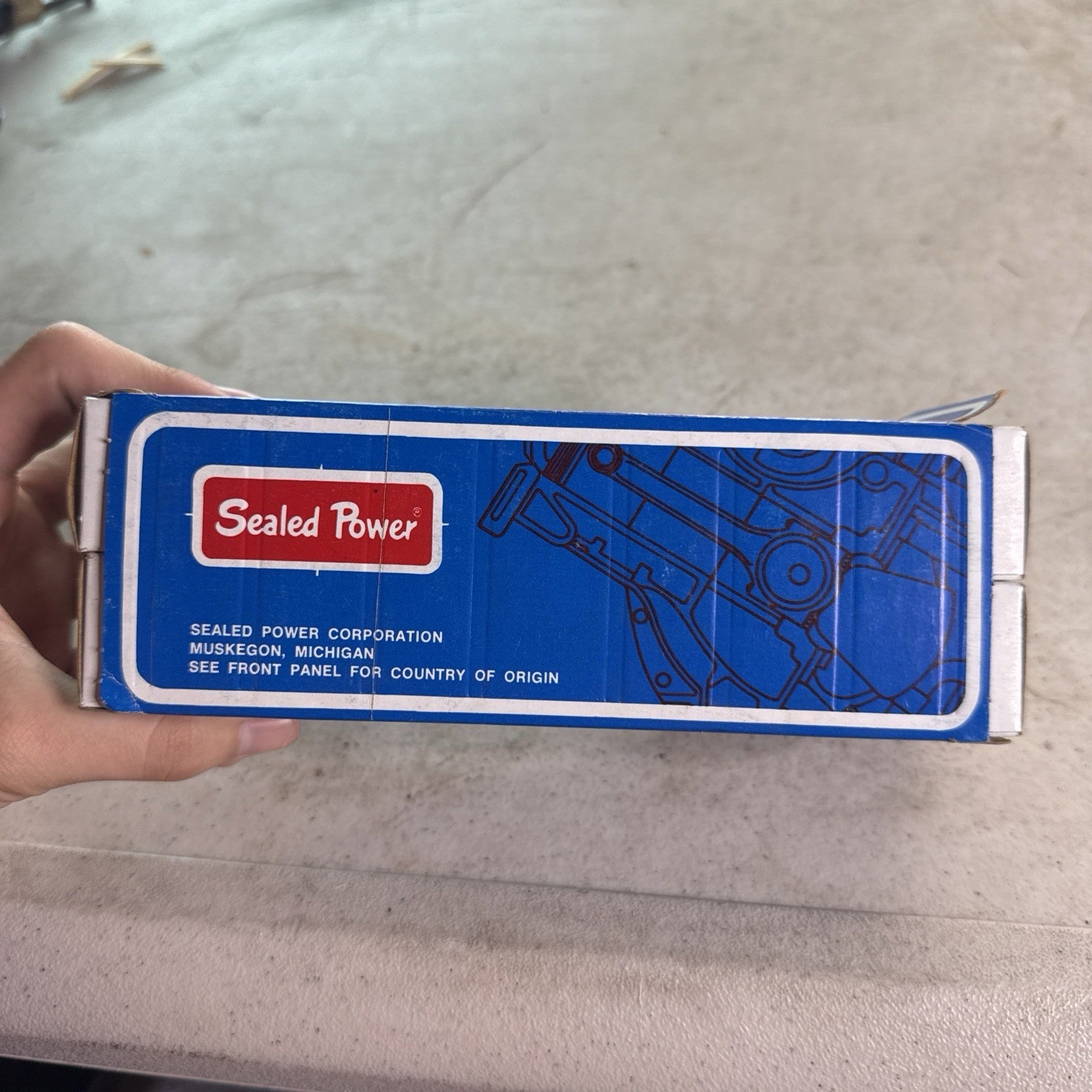 NOS 8 Pairs Sealed Power Corporation CB743P20 Engine Connecting Rod Bearings2
