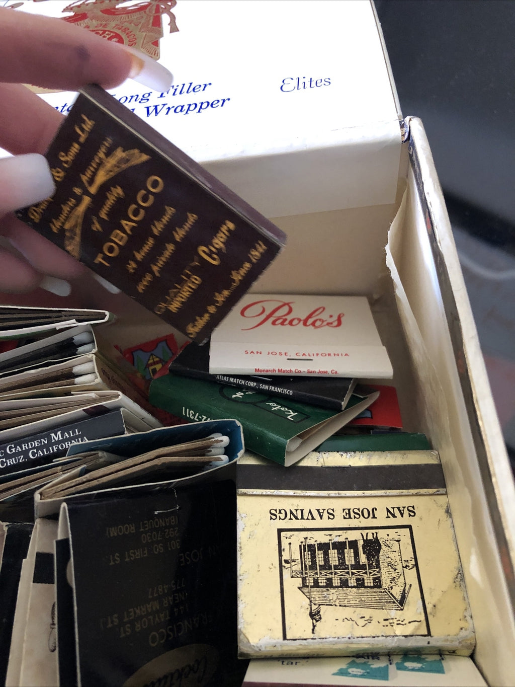 Vintage Cigar Box, Punch Imported Tobaccos Cigar Box4