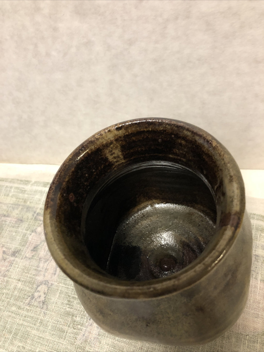 Vintage Pottery Vase Flower Pot 5.5”x4.5”1