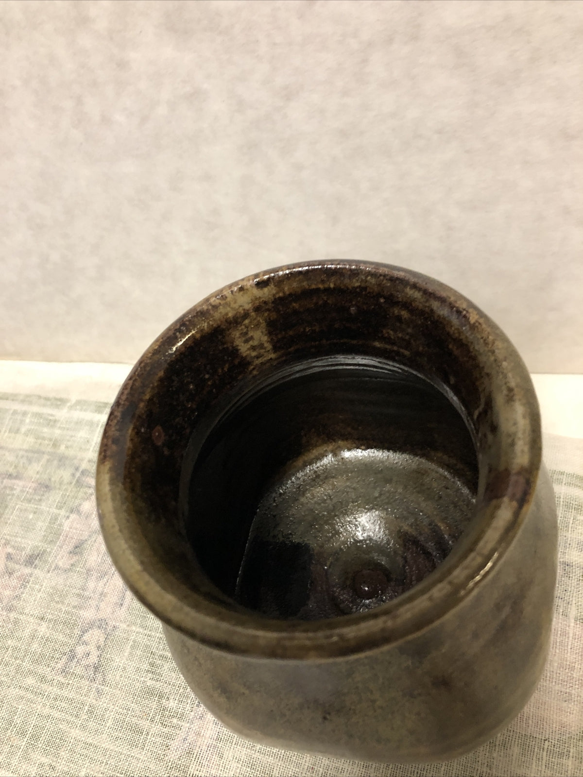 Vintage Pottery Vase Flower Pot 5.5”x4.5”1