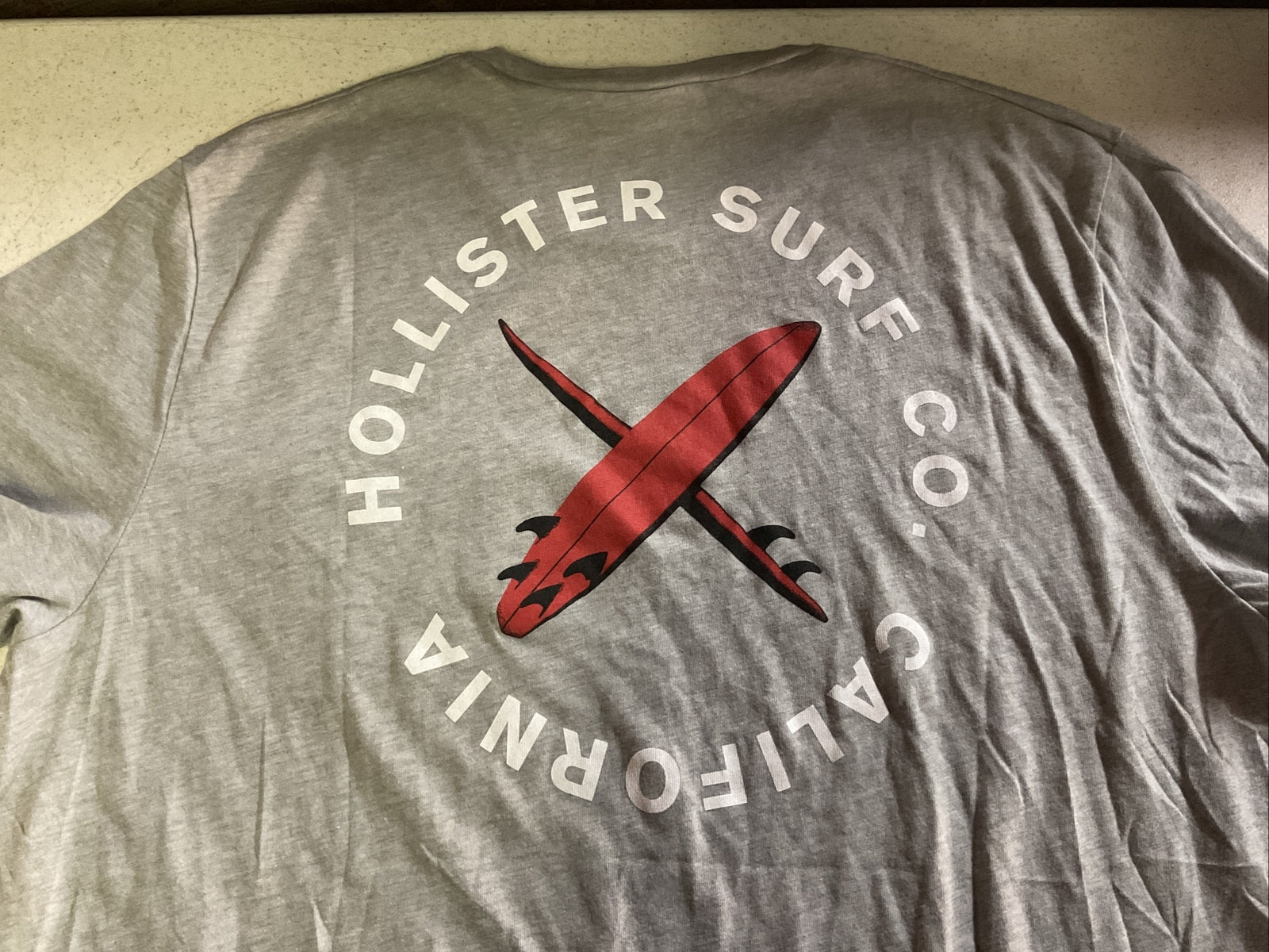 Hollister Surfing Co Shirt Adult Xl Short Sleeve T-shirt Surf Boy Mens “4