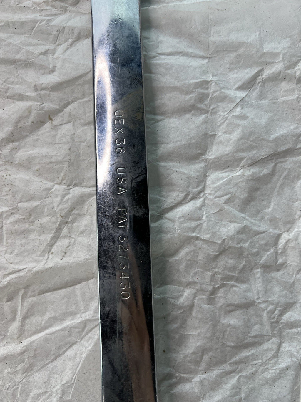 Vintage Snap-on 1-1/8” Open-End Wrench OEX36 USA Double End Tool1