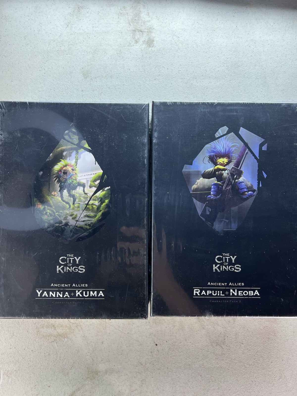 THE CITY OF KINGS: CHARACTER PACK 1 &2 Set: Expansion Board Game0