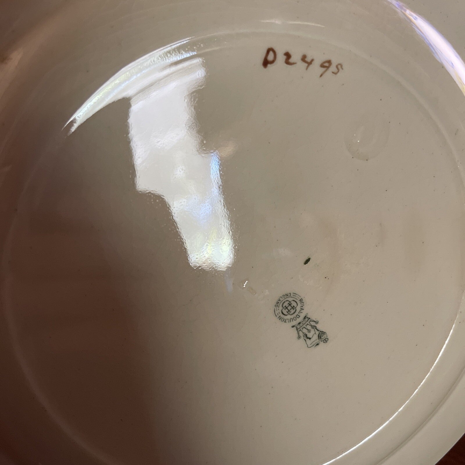 ANTIQUE ROYAL DOULTON 10.5” plate Sir John Falstaff art plate2