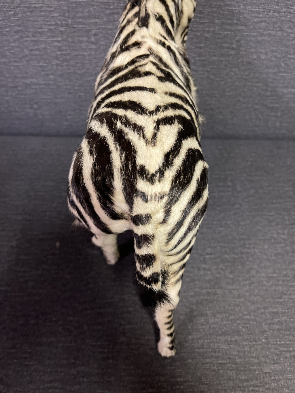 Large Antique Pull Toy Primitive Folk Art  Zebra Horse Incredible!!5