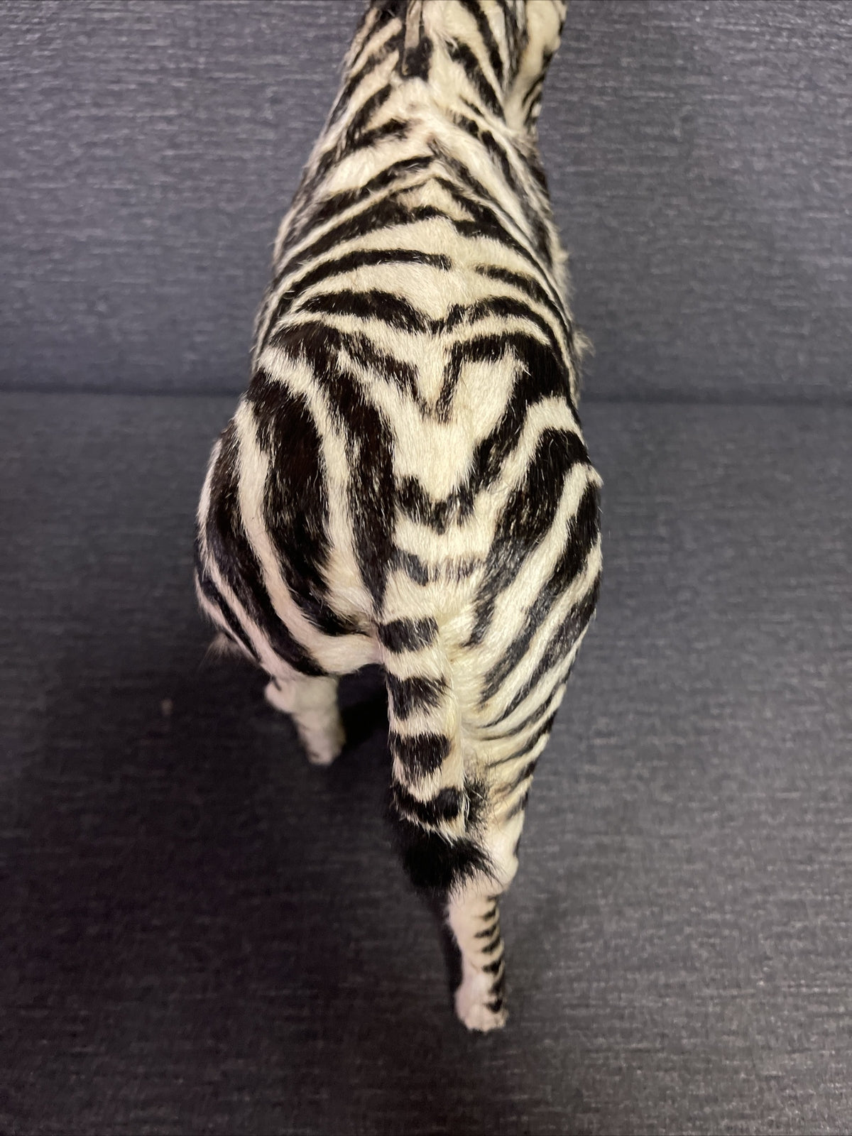 Large Antique Pull Toy Primitive Folk Art  Zebra Horse Incredible!!5